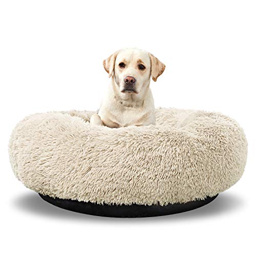 ANWA Waschbares Hundebett – rundes Donut-Bett für große Hunde, bequem, beruhigendes Kuscheltier ANWA Waschbares Hundebett – rundes Donut-Bett für große Hunde, bequem, beruhigendes Kuscheltier von ANWA