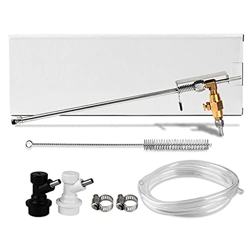 Edelstahl Bierpistole Flaschenfüller CO2 Carbonation Kit, Biergüller Mit Ballschloss Home Brühabfüllgeräte Edelstahl Bierpistole Flaschenfüller CO2 Carbonation Kit, Biergüller Mit Ballschloss Home Brühabfüllgeräte von ANWUYANG