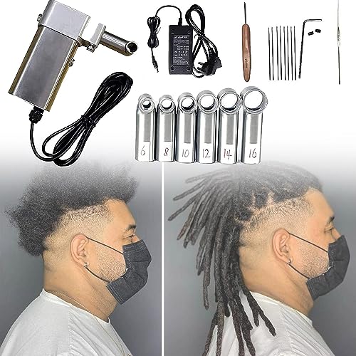 ANXYYDS Dreadlock-Maker, Dreadlock-Häkelflechtmaschine, Machen oder reparieren Sie Ihre Locs-Erweiterungen schnell, es können sowohl kurzes als auch langes Echt- und Kunsthaar hergestellt Werden,16mm von ANXYYDS