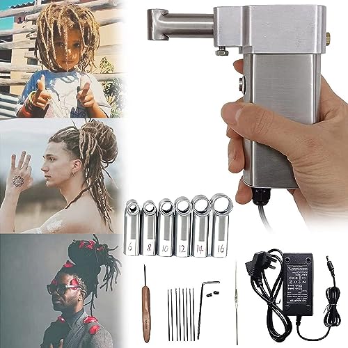 ANXYYDS Dreadlocks-Maschine, sofortige Dreadlock-Maschine, ersetzt Handarbeit, Loc-Maschine für Dreadlocks, geeignet für langes menschliches Haar und Synthetisches Haar,14mm von ANXYYDS