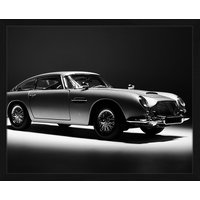 ANY IMAGE Digitaldruck »Aston Martin«, Rahmen: Buchenholz, Schwarz von ANY IMAGE