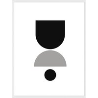 ANY IMAGE Digitaldruck »Balance 1«, Rahmen: Buchenholz, weiß - weiss von ANY IMAGE