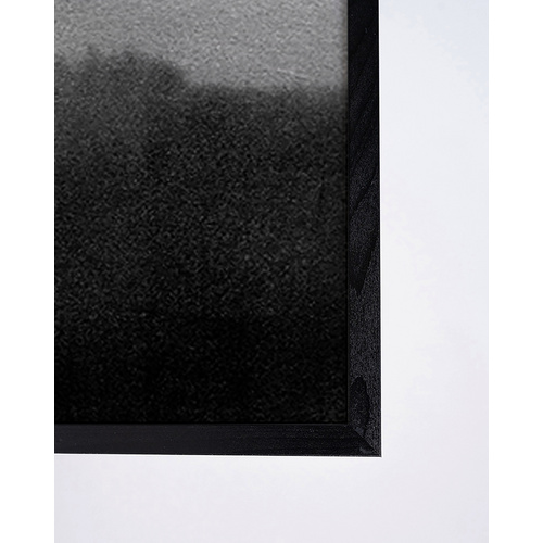 ANY IMAGE Digitaldruck »Schwarz Grau Abstrakt«, Rahmen: Buchenholz, Schwarz von ANY IMAGE