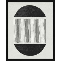 ANY IMAGE Digitaldruck »Schwarze Linien II«, Rahmen: Buchenholz, Schwarz ANY IMAGE Digitaldruck »Schwarze Linien II«, Rahmen: Buchenholz, Schwarz von ANY IMAGE