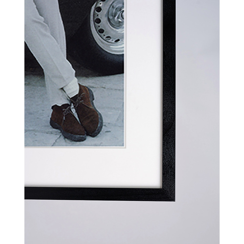 ANY IMAGE Digitaldruck »Steve McQueen«, Rahmen: Buchenholz, Schwarz von ANY IMAGE