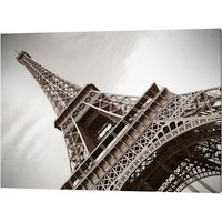 ANY IMAGE Kunstdruck »Der Eiffelturm«, mehrfarbig, Alu-Dibond - bunt von ANY IMAGE