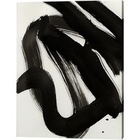 ANY IMAGE Kunstdruck »Schwarz Abstrakt«, mehrfarbig, Leinwanddruck - bunt von ANY IMAGE