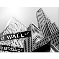 ANY IMAGE Kunstdruck »Wall Street«, mehrfarbig, Alu-Dibond - bunt von ANY IMAGE