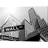 ANY IMAGE Kunstdruck »Wall Street«, mehrfarbig, Alu-Dibond - bunt von ANY IMAGE