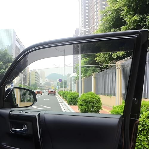 ANYANH 4 Stück Windabweiser Für Ford Edge 2015-2021, Car Comfort Windabweiser Windabweiser Regenabweiser Rauchabweiser Regen Ventvisor Auto Seitenfenster Visier Abweiser von ANYANH