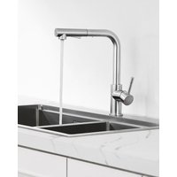 Anycee Max Küchenarmatur mit ausziehbarer Brause, 360° drehbare Spültischarmatur, gebürstet Anycee Max Küchenarmatur mit ausziehbarer Brause, 360° drehbare Spültischarmatur, gebürstet von ANYCEE MAX
