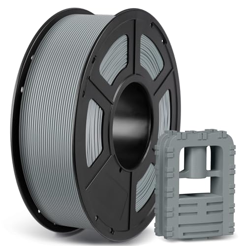 ANYCUBIC ASA Filament 1.75mm, 3D Drucker Filament geeignet für den Druck von Outdoor Funktionsteilen, Wetter- und Hitzebeständig 1KG Grau von ANYCUBIC