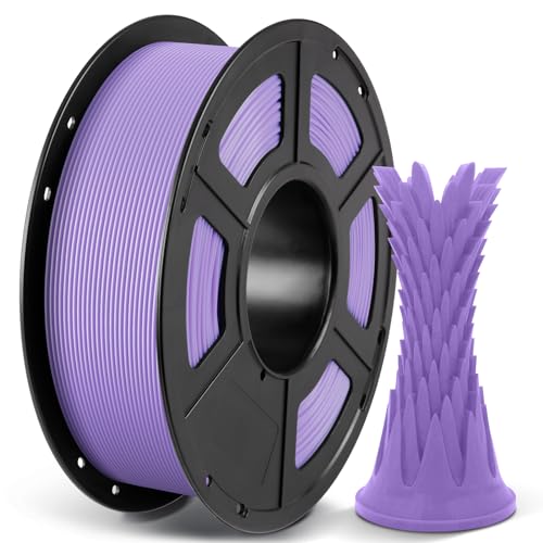 ANYCUBIC Filament 1.75 PLA Lila, 1KG 3D Drucker Filament PLA Präzision 1,75 mm +/- 0,02 mm, Blasenfreies und Abbaubares Material für 3D Drucker von Anycubic Kobra, Mega, Ender und anderer Serien von ANYCUBIC