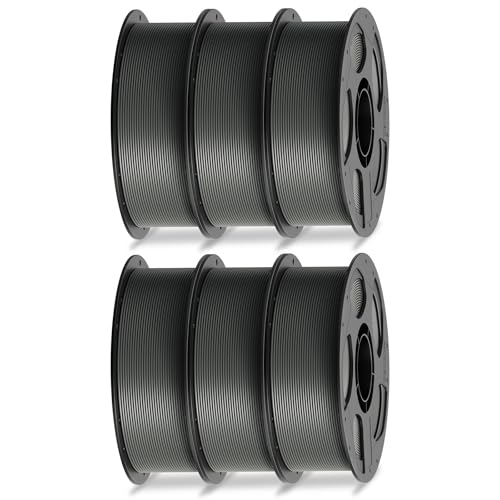ANYCUBIC High Speed PLA Filament 1.75mm, Refill Filament und Spool Kit, Bis zu 600 mm/s Hohe Geschwindigkeit 3D Drucker Filament, Intelligente Identifikation, HS PLA 6KG Grau ANYCUBIC High Speed PLA Filament 1.75mm, Refill Filament und Spool Kit, Bis zu 600 mm/s Hohe Geschwindigkeit 3D Drucker Filament, Intelligente Identifikation, HS PLA 6KG Grau von ANYCUBIC