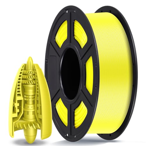 ANYCUBIC PETG Filament, 3D Drucker Filament, 1.75mm Filament PETG Gelb 1kg von ANYCUBIC