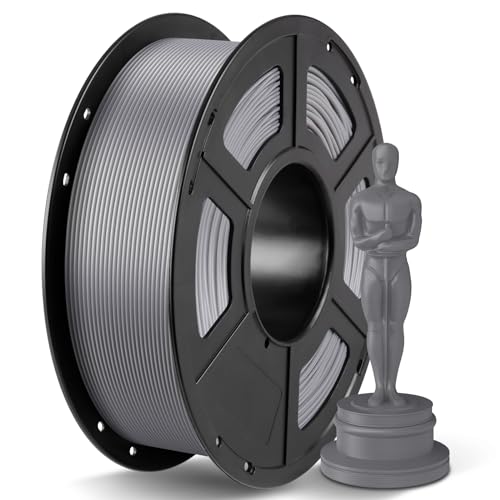 ANYCUBIC PLA+ Filament 1.75mm Grau, PLA+ 3D Drucker Filament, Filament-3D-Druckmaterialien 1kg von ANYCUBIC