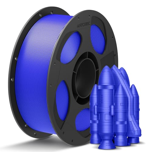 ANYCUBIC PLA+ Filament 1.75mm, Refill PLA Plus Filament und Spool Kit, Hohe Zähigkeit und Präzision -3D-Druckmaterialien, Intelligente Identifikation,1KG Blau ANYCUBIC PLA+ Filament 1.75mm, Refill PLA Plus Filament und Spool Kit, Hohe Zähigkeit und Präzision -3D-Druckmaterialien, Intelligente Identifikation,1KG Blau von ANYCUBIC