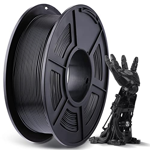 ANYCUBIC Filament 1.75 PLA Schwarz, 1kg 3D Drucker Filament PLA, Filament 3d Druckmaterialien, Vakuumverpackung, Ordentliche Spule von ANYCUBIC