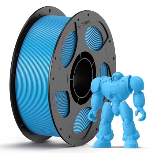 ANYCUBIC PLA Filament 1,75mm, Refill PLA und Spool Kit, 3D Drucker Filament PLA, Vakuumverpackung, Intelligente Identifikation, 1KG Cyan ANYCUBIC PLA Filament 1,75mm, Refill PLA und Spool Kit, 3D Drucker Filament PLA, Vakuumverpackung, Intelligente Identifikation, 1KG Cyan von ANYCUBIC