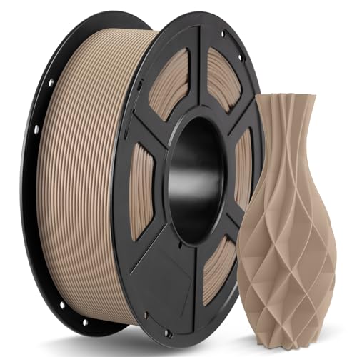 ANYCUBIC PLA Filament 1.75mm Holz 1KG, 3D Drucker Filament, Filament-3D-Druckmaterialien von ANYCUBIC