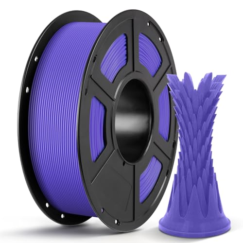 ANYCUBIC PLA Filament 1.75mm Lila, 3D Drucker Filament PLA, Filament 3d Druckmaterialien für FDM 3D-Drucker, Vakuumverpackung, Intelligente Identifikation, 1kg PLA von ANYCUBIC