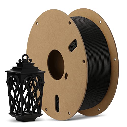 ANYCUBIC Filament 1.75 PLA Matt Schwarz 1KG, 3D Drucker Filament Präzision 1,75mm +/- 0,03mm, Matte Textur, Clog Free und Abbaubares für 3D Printer von Anycubic Kobra, Vyper, Ender und anderer Serien von ANYCUBIC