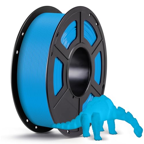 ANYCUBIC PLA Leuchtet Filament, Glow In The Dark Filament, Intelligente Identifikation, Maßgenauigkeit +/- 0.02mm, 1kg Spule Filament PLA für 3D Drucker, Blau von ANYCUBIC