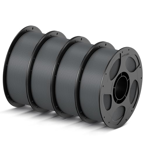 ANYCUBIC Refill High Speed PLA und Spool Kit, Bis zu 600 mm/s Hohe Geschwindigkeit 3D Drucker Filament, Intelligente Identifikation 4KG Grau ANYCUBIC Refill High Speed PLA und Spool Kit, Bis zu 600 mm/s Hohe Geschwindigkeit 3D Drucker Filament, Intelligente Identifikation 4KG Grau von ANYCUBIC