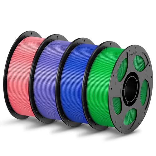 ANYCUBIC Refill PLA und Spool Kit 4KG, 1,75mm Filament 3D-Druckmaterialien mit Hoher Fließfähigkeit, Neatly Wound, Intelligente Identifikation, Blau Grün Rosa Lila ANYCUBIC Refill PLA und Spool Kit 4KG, 1,75mm Filament 3D-Druckmaterialien mit Hoher Fließfähigkeit, Neatly Wound, Intelligente Identifikation, Blau Grün Rosa Lila von ANYCUBIC
