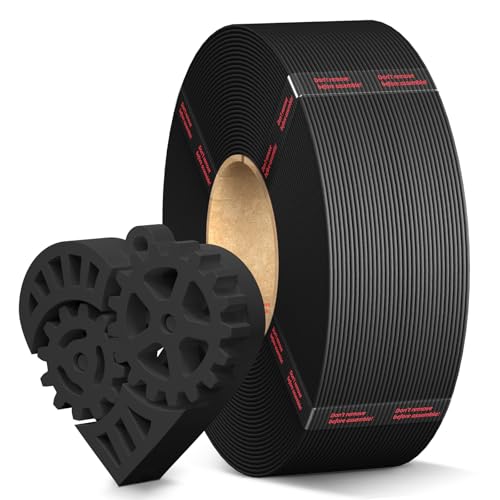ANYCUBIC Refill PLA Keine Spule 1KG Schwarz, 1,75mm Filament 3D-Druckmaterialien mit Hoher Fließfähigkeit, Neatly Wound, RFID für Intelligentes Drucken ANYCUBIC Refill PLA Keine Spule 1KG Schwarz, 1,75mm Filament 3D-Druckmaterialien mit Hoher Fließfähigkeit, Neatly Wound, RFID für Intelligentes Drucken von ANYCUBIC
