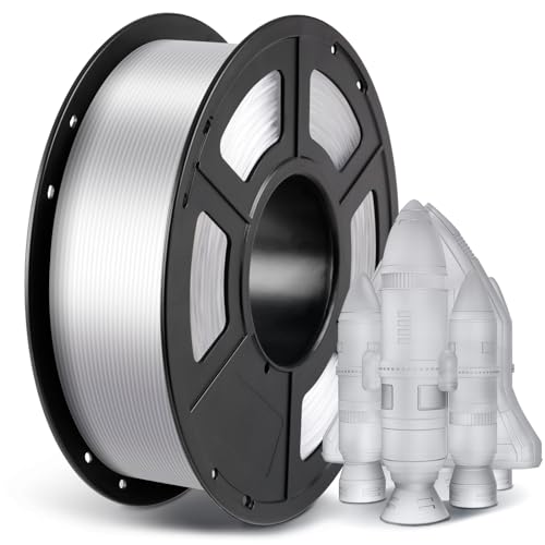 ANYCUBIC PETG Filament 1,75 mm, Maßgenauigkeit +/- 0,02 mm, 3D-Druck-Filament für 3D-Drucker, Vakuumverpackung, Ordentliche Spule, Transparente 1KG von ANYCUBIC