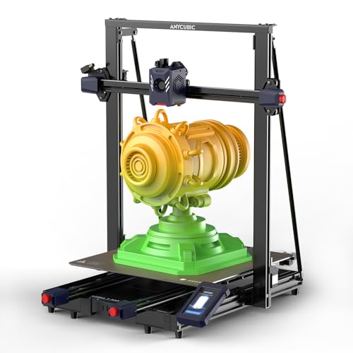 Anycubic Kobra 2 Max 3D-Drucker, Riesiger Druckgröße 420x420x550mm,500mm/s Hochgeschwindigkeitsdruck 3D Printer mit Auto-Leveling, 88L Großes Druckvolumen von ANYCUBIC