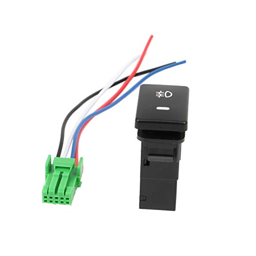 ANYHUG Für DC 12 V, Nebellichtschalter vorne, 4 Drähte für Toyota Camry Prius Corolla (Teile-Upgrade) (Farbe : Rear) von ANYHUG