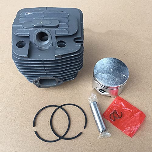 G620 / 6200 Zylinderkit 47,5 mm for Komatsu Zenoah G620pu G621 62cc Kettensäge Rc Zylinder Kolbenringe Set Pin Clips Assembly Austausch von Teilen von ANYHUG