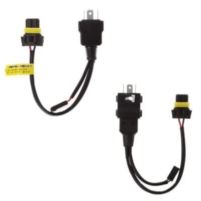 Relais Harness Control Kabel for H4 Hi/Lo Bi-Xenon HID Lampen Verdrahtung Controller (Teileupdate) (Color : 12V) von ANYHUG