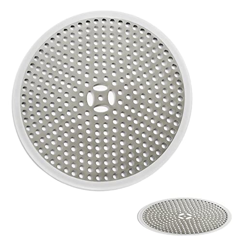 Sieb für Dusche Abflusssieb, Edelstahl Haarsieb Haarfänger, Shower Drain Protector für Badezimmer Badewanne und Küche, 4,65 Zoll von ANYUANKW