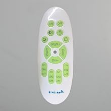 Rechteckige Deckenleuchte Dedizierte Original-Fernbedienung Universal-Fernsteuerung mit Shortcut-Taste leichte und praktische intelligente Ferngesteuert Programmierbare Design Fernüberwachung von ANZHUANG