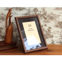 Vintage Bilderrahmen Fotorahmen Holz Braun Eichenholz Holzrahmen Mit Glasabdeckung Eiche Rustikal Naturholz Vintage Bilderrahmen Fotorahmen Holz Braun Eichenholz Holzrahmen Mit Glasabdeckung Eiche Rustikal Naturholz von ANadelchen