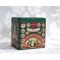 Vintage Blechdose Underberg Grün-Gold-Rot Metall Blech Deckeldose Blechschachtel Werbedose Vintage Blechdose Underberg Grün-Gold-Rot Metall Blech Deckeldose Blechschachtel Werbedose von ANadelchen