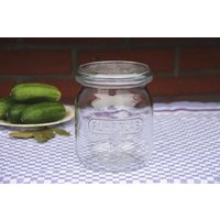 Vintage Einmachglas Mit Deckel 1 Liter Ruhrglas Glas Prägung Vorratsglas Weckglas Rillenglas Einweckglas Einkochglas Dekoglas Vintage Einmachglas Mit Deckel 1 Liter Ruhrglas Glas Prägung Vorratsglas Weckglas Rillenglas Einweckglas Einkochglas Dekoglas von ANadelchen