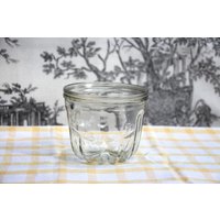 Vintage Puddingform Guglhupfform Wackelpudding Pressglas Wasserbad Form von ANadelchen