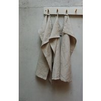 Leinen Geschirrtücher Set Natürliche Handgemachte Küchentücher von ANamDesign