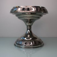 Art Deco Versilbertes Mittelstück Von Rio Tiel von MastorasAntiques