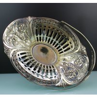 Jugendstil Blumenkorb Von Wmf von MastorasAntiques