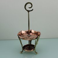 Jugendstil Messing Kupfer Obst Messerhalter Von B H Son von MastorasAntiques