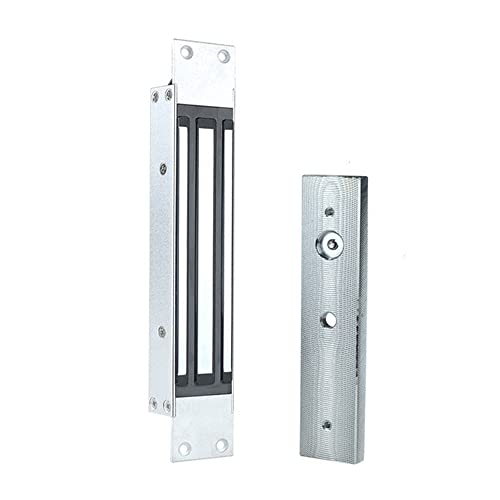 AOAMZ 180KG/350lbs Elektrisches Magnetschloss DC12V Integrierte Installation Elektromagnetisches Schloss wasserdicht NC Fail Safe für Zutrittskontrollsystem Holz/Metall/Glas Tür von AOAMZ