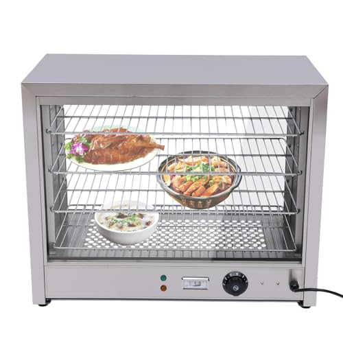 220V 30-85°C 4 Etagen Catering Heiße Theke, Wärmebehälter Profi Set, Speisewärmer für Catering Buffet und Party von AOAPUMM
