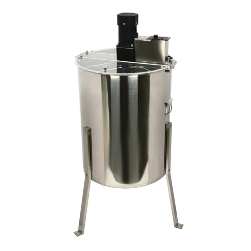 Elektrische Honigschleuder 8 Rahmen Bienenstock Honigschleuder Separator Honigschleuder 140 W 8 Bienenstöcke Edelstahl Imker Honigschleuder 370 U/min von AOAPUMM