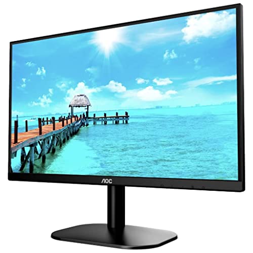 AOC 24B2XDA - 24 Zoll FHD Monitor, Adaptive Sync (1920x1080, 75 Hz, VGA, DVI, HDMI) schwarz von AOC