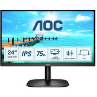 AOC 24B2XDA LED-Monitor EEK E (A - G) 61cm (24 Zoll) 1920 x 1080 Pixel 16:9 4 ms HDMI®, DVI, VGA, A von AOC